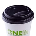 thumbnail image 4 of Taza de café con tapa abovedada negra de 10 a 24 onzas (90 mm), 1000 unidades, 4 of 6