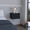 Black, variant on Floating Nightstand with Single Drawer / Spacious Surface for Decor or Necessities