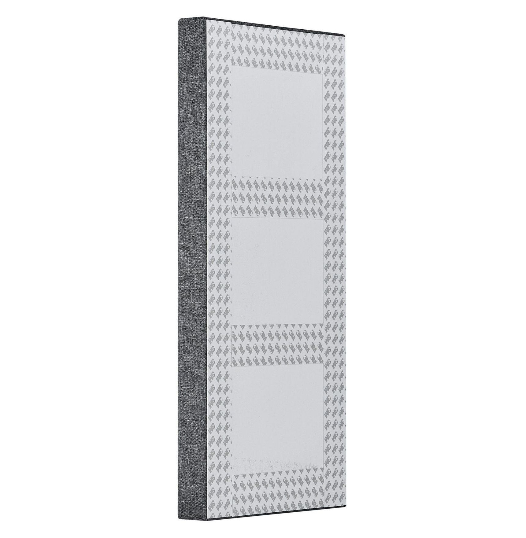 Acoustic Wall Panels 4-Pack, 2" Thick, 23.6x11.8in Gray Soundproofing