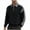 Black, variant on Mens Shirts Mens Casual Sweatshirt Long Sleeve Button Collared Pullover Golf Sweaters