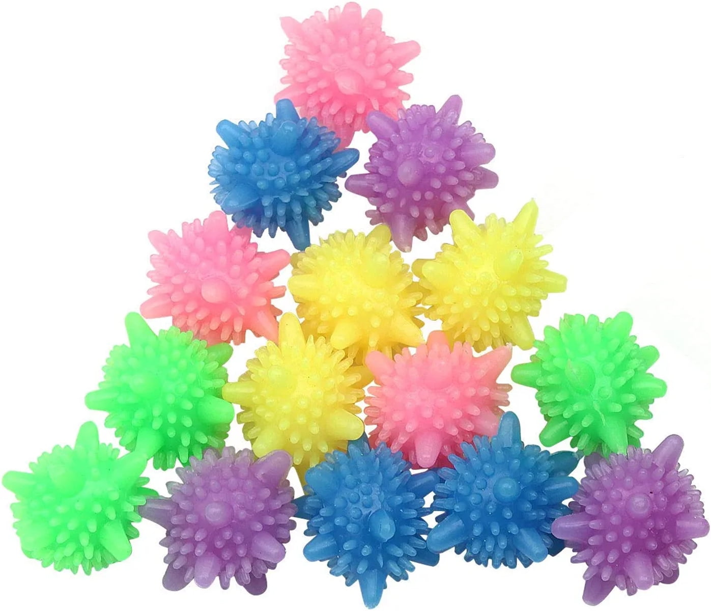 Casewin Washer Balls,Reusable TangleFree EcoFriendly Laundry Scrubbing Balls,Solid Colorful