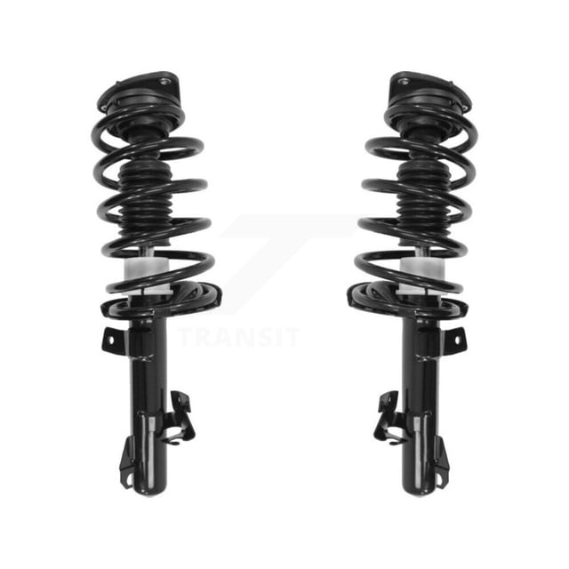 Transit Auto Front Complete Suspension Shocks Strut and Coil Spring Mount Assemblies Kit for Car 2012-2017 Mazda 5 - Left Right Side (Driver Passenger) K78A-100421