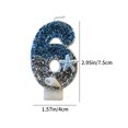 thumbnail image 3 of Vacemry Sea Star Digital Candles, Birthday Cake Number Toppers 0-9, Sea Themed Party Decorations, Sparkling Celebration Supplies for Special Events, 3 of 6