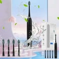 thumbnail image 6 of 2025 NEW Electric Toothbrush With 4 Brush Heads 6 Cleaning Modes IPX7 Water Proofing Two-minute Timer Setting Electric Toothbrush-Newly, 6 of 6