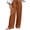 Brown, variant on jjayotai Women Wide Leg Pants Elastic High Waisted Drawstring Palazzo Pants Flowy Beach Outfits Work Business Casual Trousers