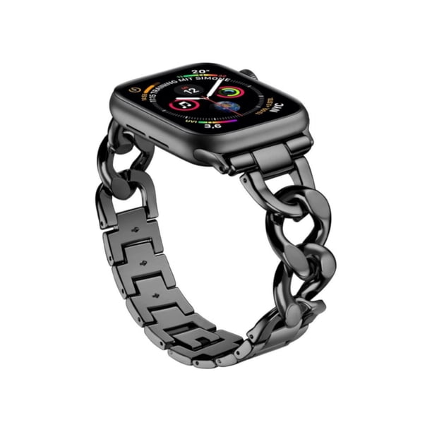 Correa Para Apple Watch Acero Inoxidable Eslabones/Cadenas, Series 1, 2, 3, 4, 5, 6, 7, 8, 9, 10, SE, ULTRA