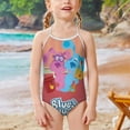 thumbnail image 2 of Blue'S Clues Girls One Piece Swimsuits Kids Sport Summer Swimwear Beach Bathing Suit, 2 of 6
