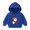 Blue, variant on Bnwani Toddler Hoodies Girls Cotton Long Sleeve Short Fall Sweatshirt Cute Graphic Printed Pullover