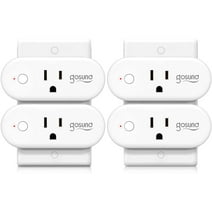Gosund Outlet Extender Surge Protector Smart Wifi Socket Works with Alexa & Google Home 15A (4 Pack)