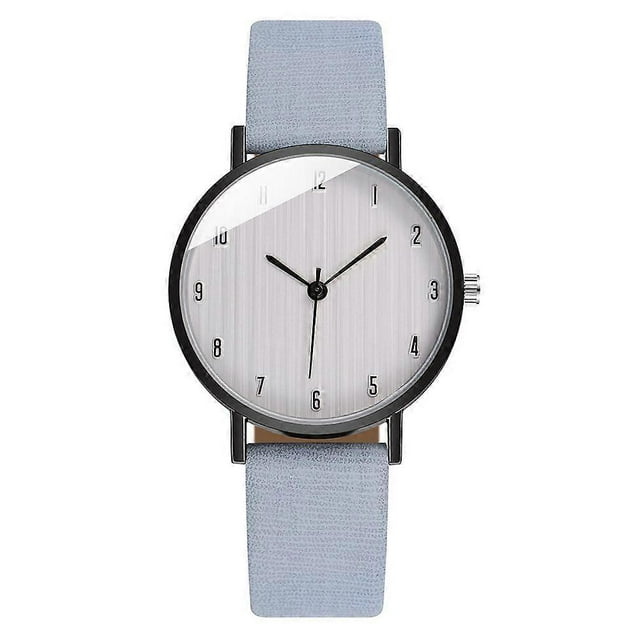 Women Wrist Watch Stylish Watch Leather Strap Wrist Watch Simple Style Wrist Watch Decor
