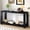 Black, variant on Functional Shelving - Stable Four - Leg Base - Living Room, Foyer - Keep Space Tidy