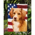 thumbnail image 3 of Carolines Treasures CK6391GF Alopekis Dog American Garden Size outdoor-flags, Multicolor, 3 of 3