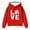 A1@Red1147, variant on Wxolcjlv Toddler Girls Cute Horse Hooded Pullover Sweatshirt Cozy Long Sleeve Daily Top, Sizes 2-14