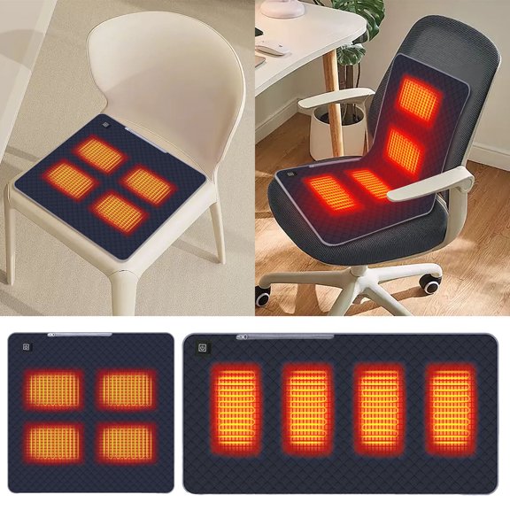 Intelligent Heated Seat Cushion with 5V USB Power for Outdoor Sports Scenario Use Adjustable Three Speed Warmth