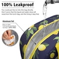 thumbnail image 5 of Lunch Bag Lunch Box for Women Reusable Insulated Lunch Bags,Water-Resistant Lemon Navy Cooler Lunch Tote Bag, Large Capacity for Work Travel Picnic, 5 of 6