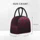 thumbnail image 2 of Easygdp Pink Glitter Sparkles A Bolsa de Almuerzo Insulada Grande, Forro de Aluminio, Diseño Espacioso, a Prueba de Fugas, Ideal para Trabajo, Picnics, Viajes y Actividades al Aire Libre, 2 of 6