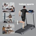 thumbnail image 7 of Treadmill 2.5HP Folding Treadmills for Home with Bluetooth & Incline, Portable Running Machine Electric Compact Treadmills Foldable for Exercise Home Gym Fitness Walking Jogging, 7 of 7