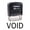 Black, variant on Printtoo Rubber Stamp Office Stationary VOID Self Inking Stamp-Black