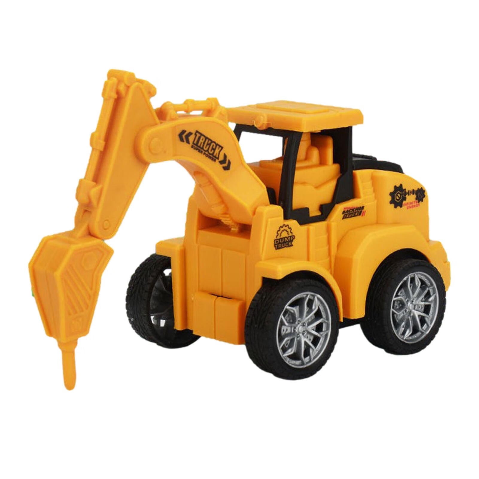 Foaenda Construction Truck Toys Press And Go Construction Toys Trucks