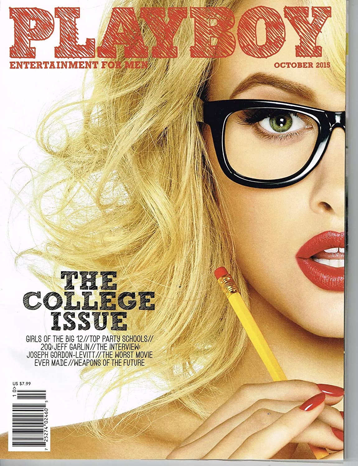 Playboy Magazine October 15 The College Issue Single Issue Magazine October 15 By Brand Playboy Magazine October 15 The College Issue Single Issue Magazine October 15 Walmart Com