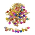 thumbnail image 1 of 50pc Filigrana Flor Tapa Colgante Flor de Joyería de Bricolaje Artesanía, 1 of 8