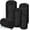 Black, variant on 5 Pcs Black Compression Sacks Set — 5L 10L 15L 20L 35L Water-Resistant Storage Bags for Backpacking Sleeping Bags Hiking Camping Gear