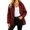 Red, variant on Hoodies for Women Streetwear Casual Zip Up Long Sleeve Elastic Cuffs Windbreaker Jacket with Pockets Outdoor Relaxed Versatile Outerwear Green L