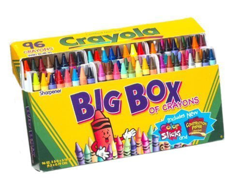 Crayola Crayons Box,96 Count ( Case of 6 ) – Walmart Inventory