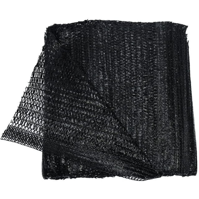 40% Black 6.5'x16.5' Sun Mesh Shade Sunblock Shade UV Resistant Net for Garden Flower Plant