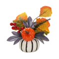 thumbnail image 4 of Calabaza de espuma artificial BLESIY adorno de escritorio de calabaza decoración de Otoño Estilo C, 4 of 8