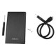 thumbnail image 3 of Carcasa de aluminio con de 2,5 pulgadas USB3.0 HDD 6Gbps negro CUTICAT Caja de disco duro, 3 of 5