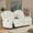 White-2Seater, variant on MAYEERTY Power Recliner Chair, Electric Leather Reclining Chair with USB Charging, Storage Armrest & Adjustable Backrest for Living Room, White