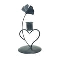 thumbnail image 1 of Candelabro cónico, soporte de vela cónico, candelabro nórdico de un solo cabezal, adorno de centro de mesa para mesa de aniversario 9x17cm, 1 of 9