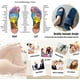 thumbnail image 4 of Zapatillas de masaje Masajeadores de reflexología podal y acupresión Sandalias Zapatos de ducha Zapatillas de casa para hombres y mujeres Punta abierta, 4 of 5