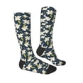 thumbnail image 4 of Lsque Lilies Flowers Printed Crew Socks Men's Women's LightWeight Thin Casual Calf Socks ,Knee High Socks,Cotton Socks, 4 of 9