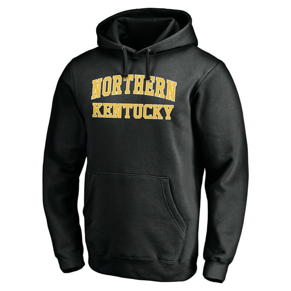 Men's Black Northern Kentucky University Norse Everyday Pullover Hoodie