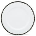 thumbnail image 3 of Noritake Black Rill Set of 4 Dinner Plates, 3 of 7