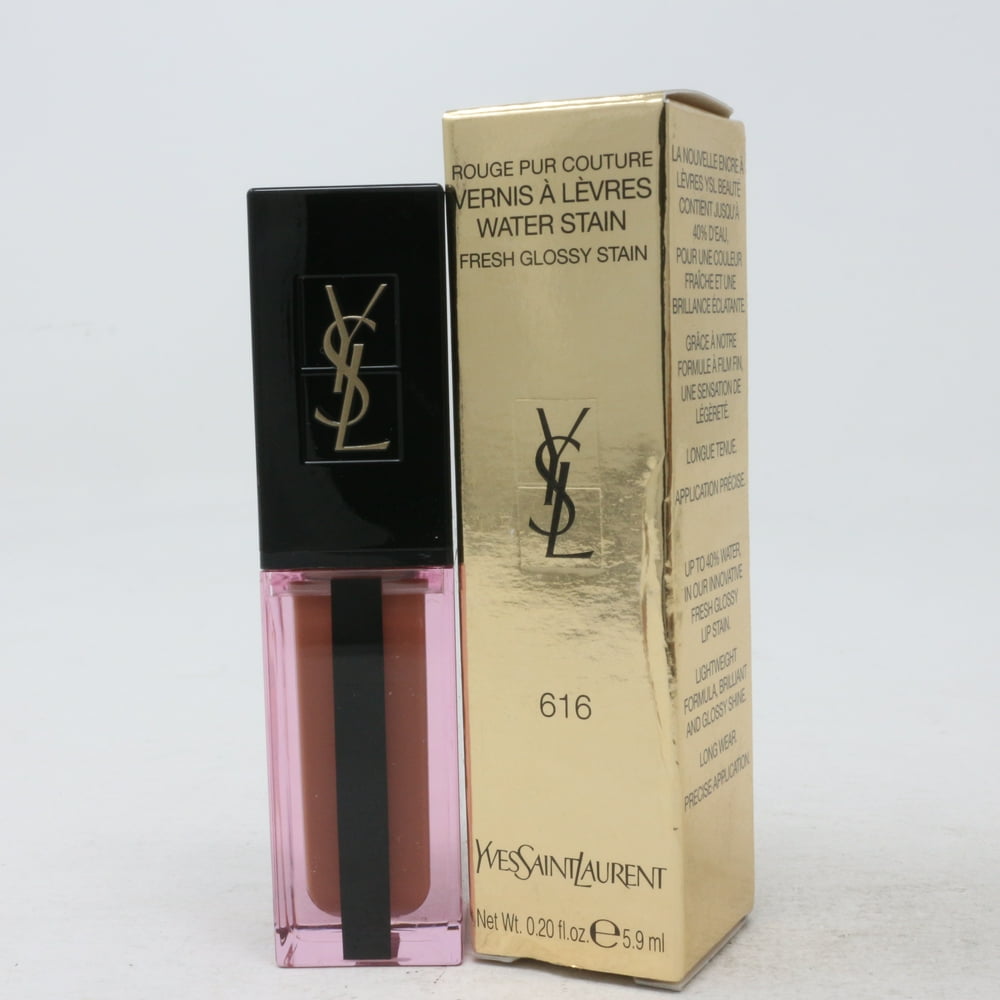 Yves Saint Laurent Water Stain Lip Stain 0.20oz 616 Bathed In Beige New
