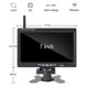 thumbnail image 2 of 7inch Monitor Wireless Rear View Backup Camera Night Vision System For Car Rv Truck Bus, 2 of 5