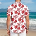 thumbnail image 4 of ZHANGDER Men's Hawaiian Shirt Short Sleeve Button Down Shirt Summer Tropical Beach Vacation Shirts, 4 of 7