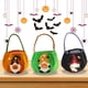 thumbnail image 2 of Moyic Bolsa de regalo de Halloween con asa Atmósferas temáticas reutilizables Bolso decorativo para dulces Galletas Snack Sack Bar Table Kits de decoración para fiestas Naranja, 2 of 6
