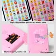 thumbnail image 5 of syligr Kids Learning Tablet for Toddlers Ages 2-5 Educational Electronic Toy 7 Inch Pink Blue Touch Screen Teach Alphabet Numbers Math Early Development Christmas Gift, 5 of 6