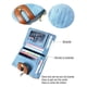 thumbnail image 3 of Cartera para mujer Cartera plegable pequeña Rfid para mujer con bolsillo para monedas con cremallera, mini cartera suave pequeña y delgada Adepaton BST3005550-2, 3 of 6