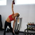 thumbnail image 3 of SPRI Deluxe Vinyl Kettlebell, 10 lbs, Single, 3 of 3