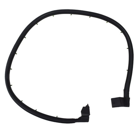 Omix-Ada by RealTruck | 12303.15 | Door Seal, Left, Half Doors | OE Reference: 5017011AB | Compatible with 1997-2006 Jeep Wrangler TJ