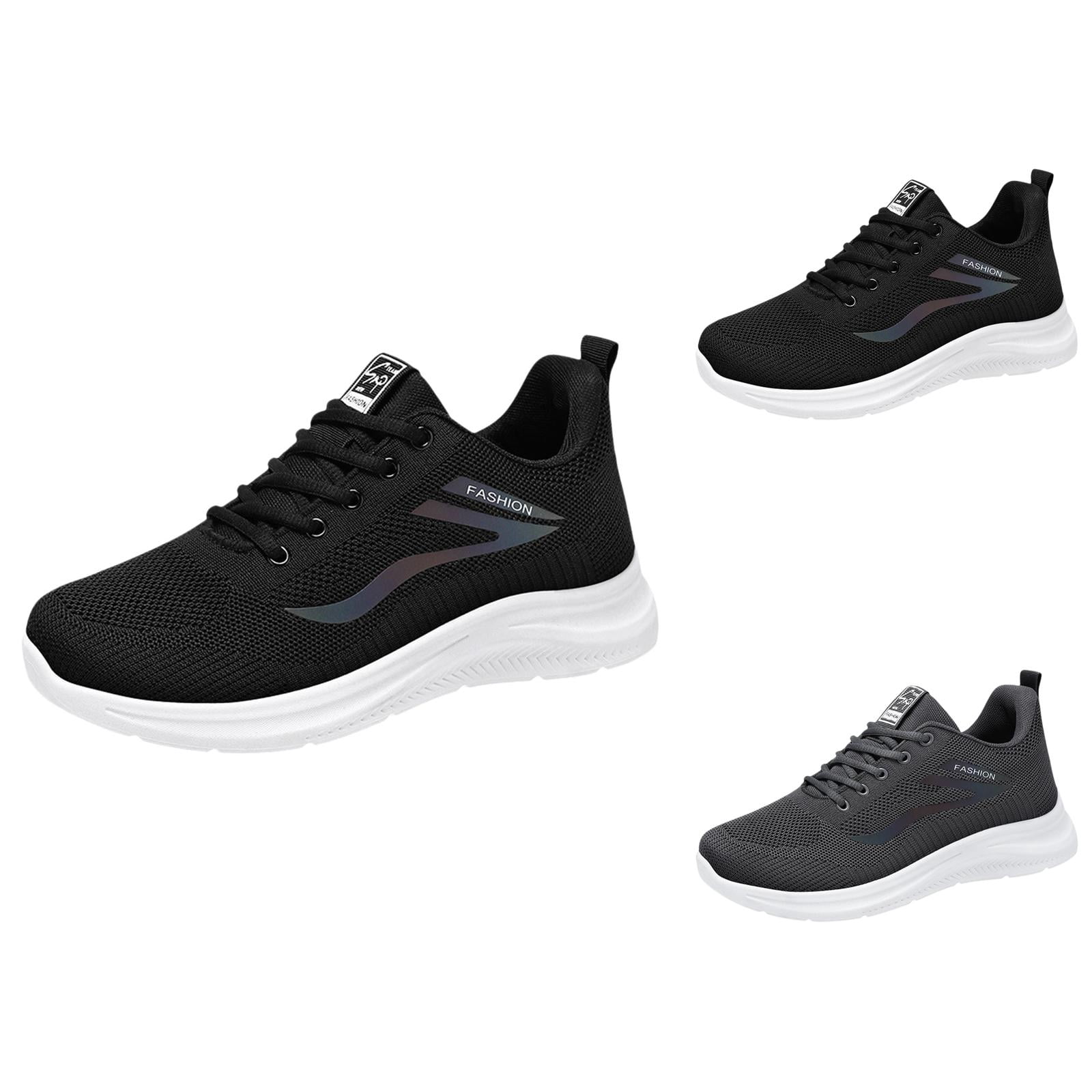 Avia Quickflash Men's Running Sneakers, Breathable Knit Upper