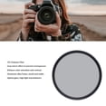 thumbnail image 3 of Circular Polarizer Filter, CPL Polarizing Filter, Reduce Reflection, Enhance Contrast, Multi Coated Optical Glass Circular Polarizing Filter for Camera Lenses with Storage Case, 3 of 7
