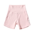 thumbnail image 3 of Ymyiu Toddler Shorts Girls' Baby & Toddler Shorts Comfortable Cotton Blend Easy Fit Adorable & Essential Wardrobe 3T 4T (Pink,3-4 Years), 3 of 8