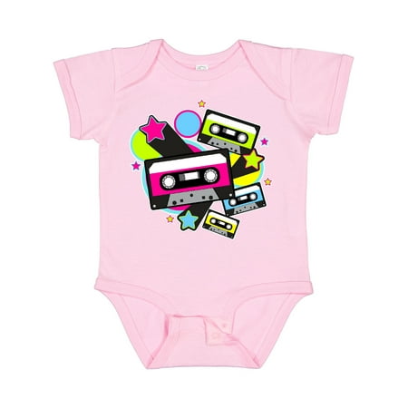 

Inktastic The 80s Cassette Tapes Gift Baby Boy or Baby Girl Bodysuit
