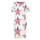 thumbnail image 4 of Make America Shine Again Star Bandera Americana Día de la Independencia Vestido suelto con bolsillo Vestidos de mujer Vestido largo de mujer, 4 of 7